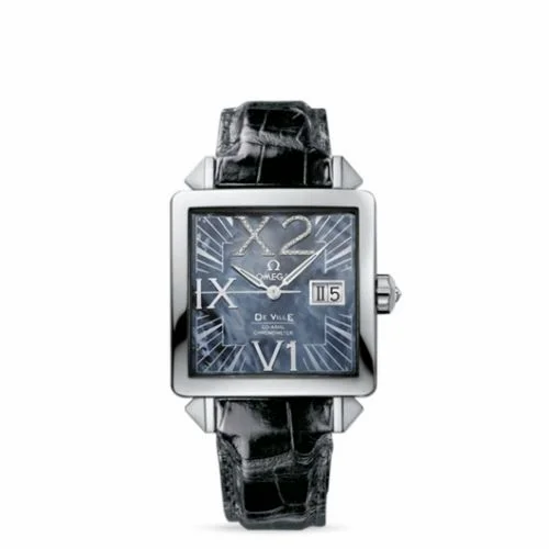 Omega De Ville X2 Co-Axial 35 Big Date Stainless Steel / MOP 7718.72.31 (77187231)